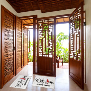 WISELIFE Door Mat Indoor Outdoor Floor Mat,Non-Slip Indonesia