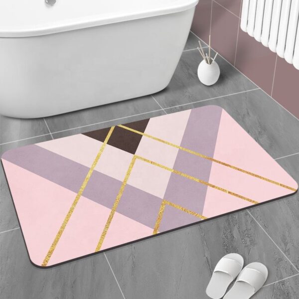 crystal velvet bathmat