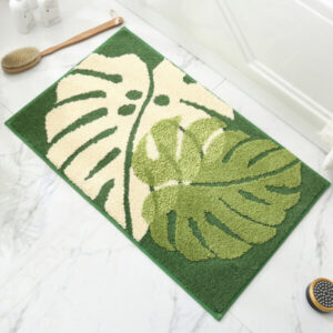 flocking bathmat