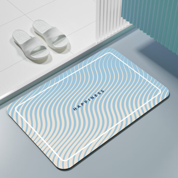 Wavy Line Bath Mat