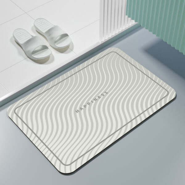 Wavy Line Bath Mat